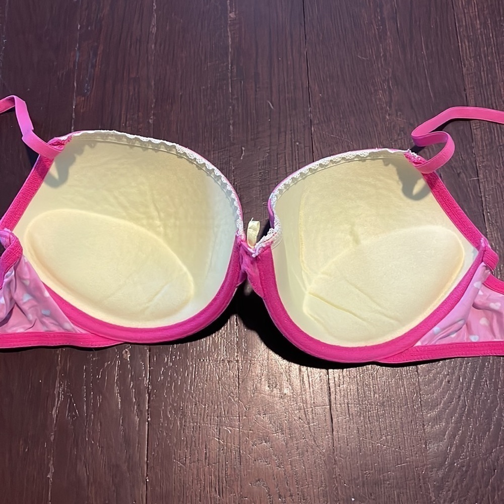 Women's Xhilaration Push Up Bra Lingerie With Hearts 36C - Picture 9 of 15